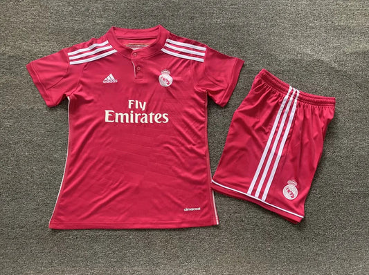 2014/2015 Kids Real Madrid Away Retro Football Shirt image 1