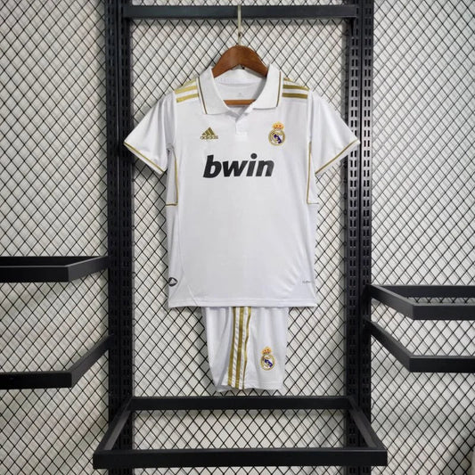 2011/2012 Kids Real Madrid Home Retro Football Shirt image 1