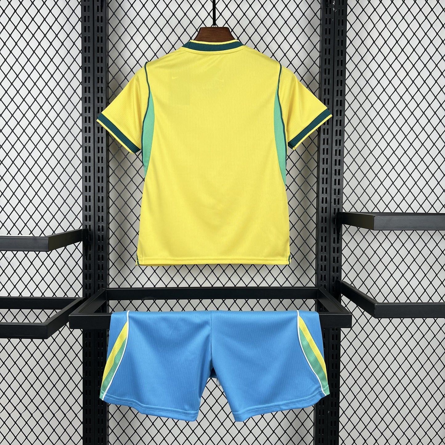 2026 Kids Brazil Home World Cup Football Shirt image 2