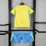 2026 Kids Brazil Home World Cup Football Shirt image 2