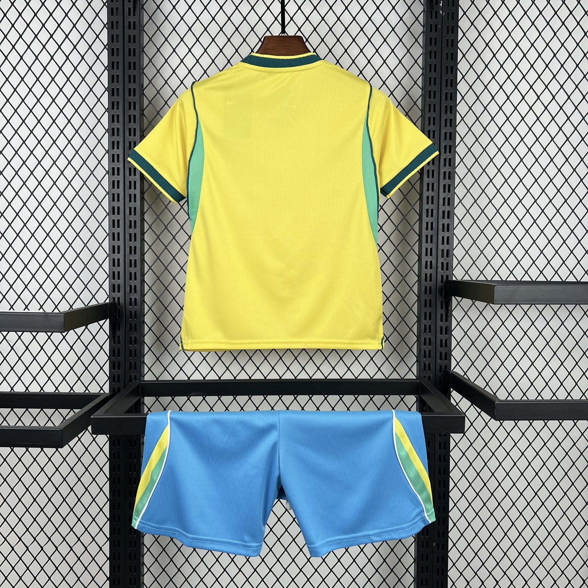 2026 Kids Brazil Home World Cup Football Shirt image 2