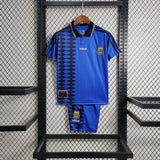 1994 Kids Argentina Away Retro Football Shirt image 1