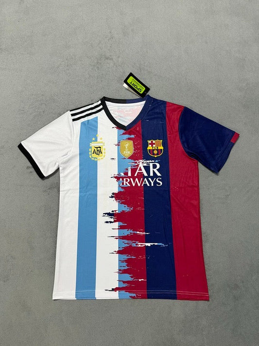 2025/2026 Messi Barcelona Argentina Football Shirt image 1