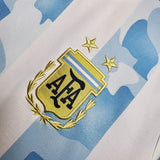 2020 Argentina Home Retro Football Shirt image 6