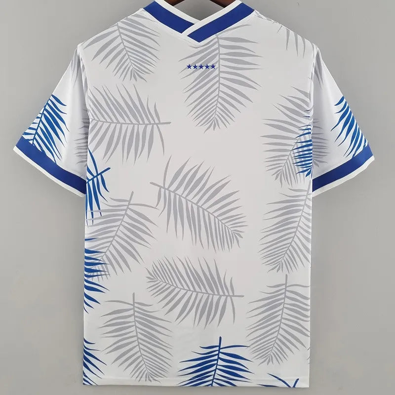 Maillot d'entraînement de football blanc édition spéciale Brésil 22-23 (Bruma Folha)
