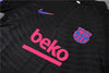 2021/2022 Barcelona Half-Pull Tracksuit Black