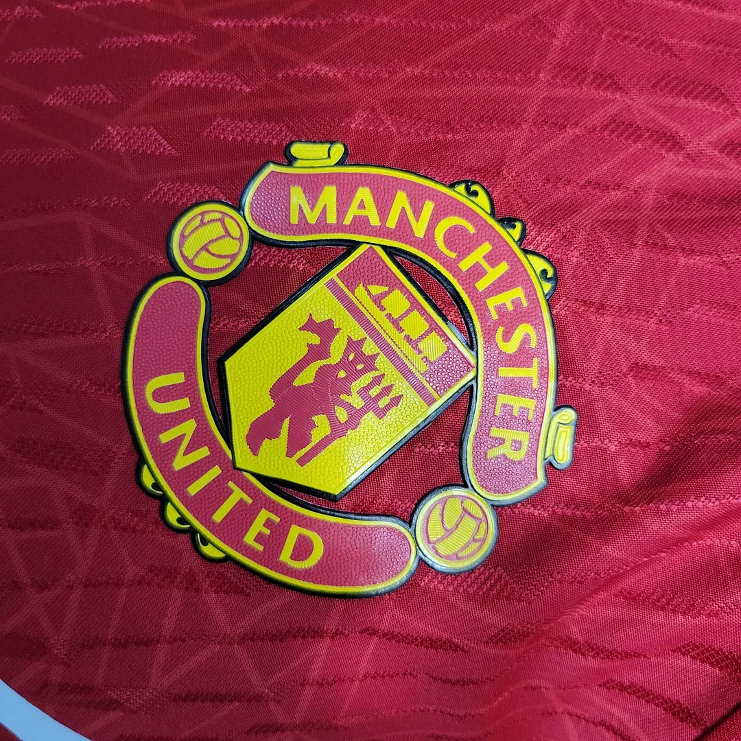 2023/2024 Manchester United Home Player Version Football Shirt