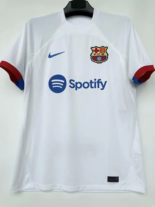 23-24 BAR Away  Fans Soccer Jersey