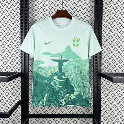 2026 Brazil Green Rio Special Edition Football Shirt image 1