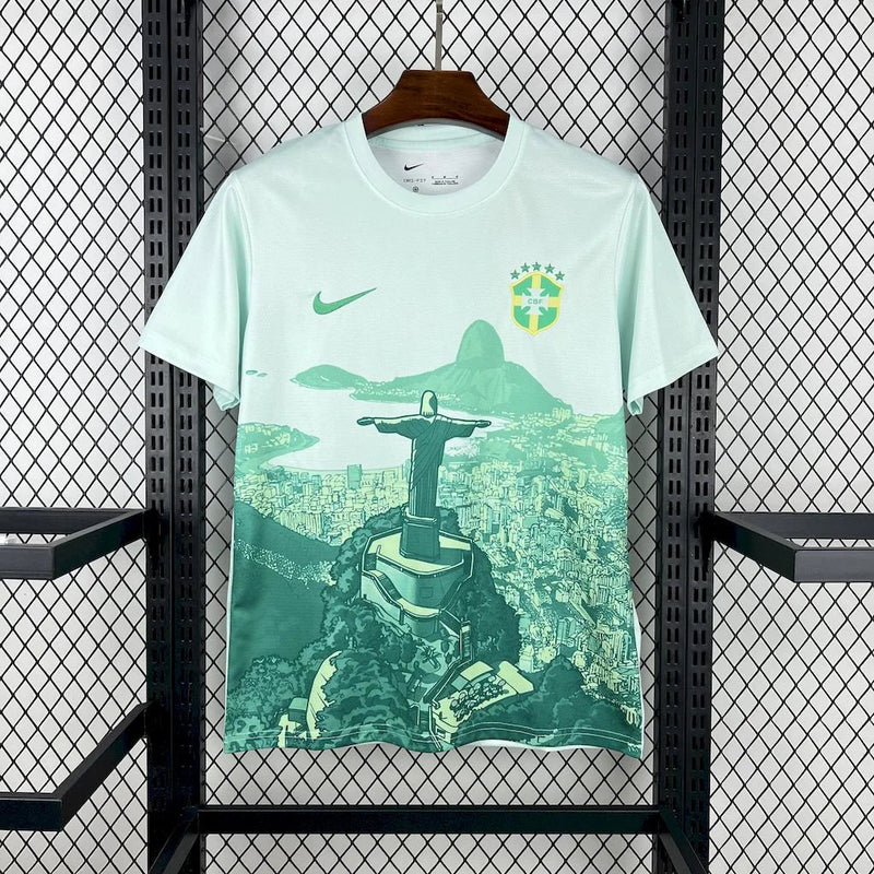 2026 Brazil Green Rio Special Edition Football Shirt image 1