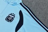 2026/2027 Argentina Half-Pull Light Blue Tracksuit