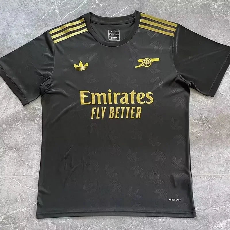 24-25 Arsenal Golden Black Fans Training shirts