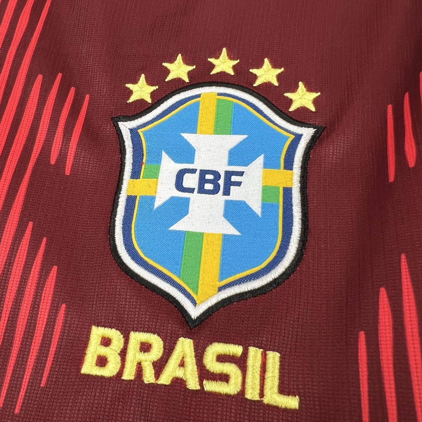 2026 Brazil Red Goalkeeper World Cup Football Shirt image 4