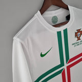 2012 Retro Long Sleeve Portugal Away Football Shirt image 4