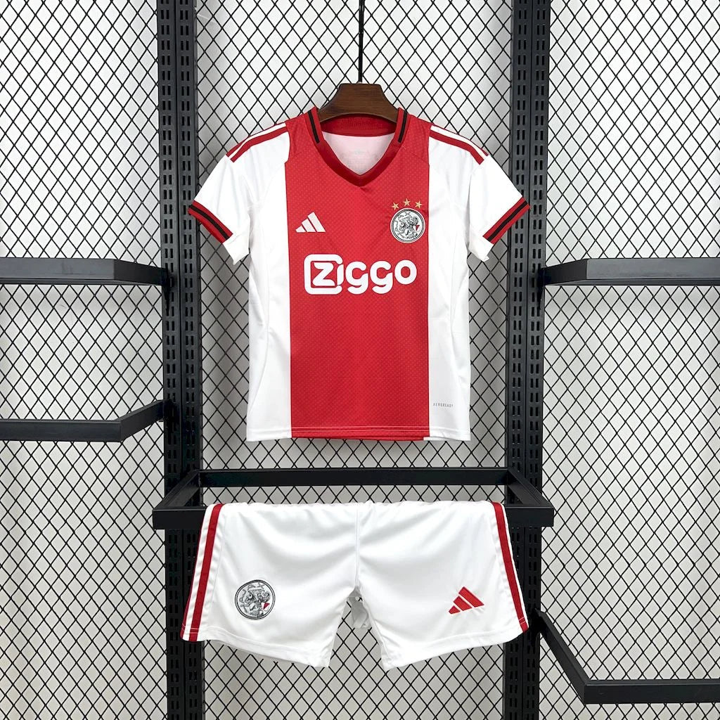 2025/2026 Kids Ajax Home Football Shirt image 1