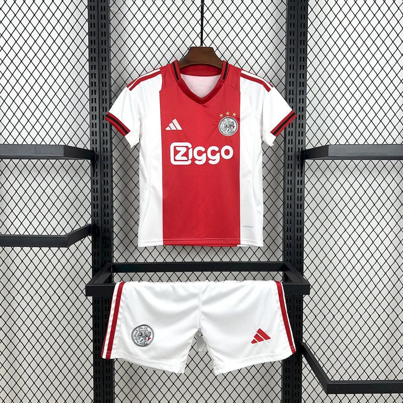 2025/2026 Kids Ajax Home Football Shirt image 1
