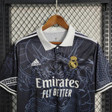 2023/2024 Real Madrid Black Chinese Dragon Football Shirt image 6