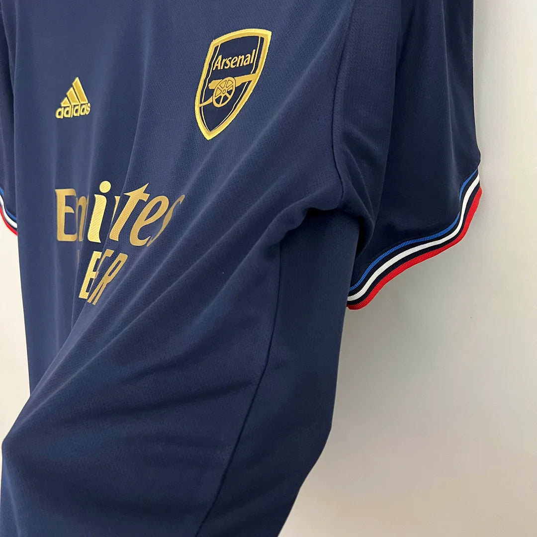 2023 Arsenal French Special Edition Blue Football Shirt image 6