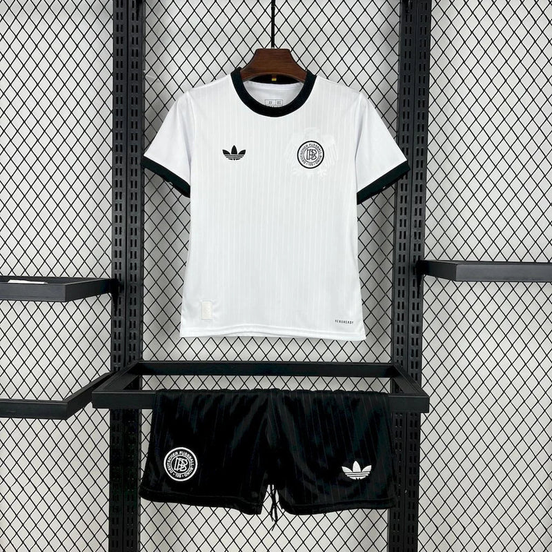 2025/2026 Kids Germany White 125th Anniversary Football Kit image 1