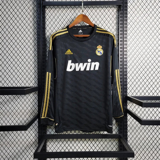 2011/2012 Real Madrid Away Long Sleeve Retro Football Shirt image 1