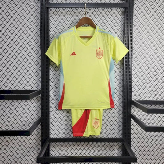 2024 Kids Size Spain Away Football Shirt