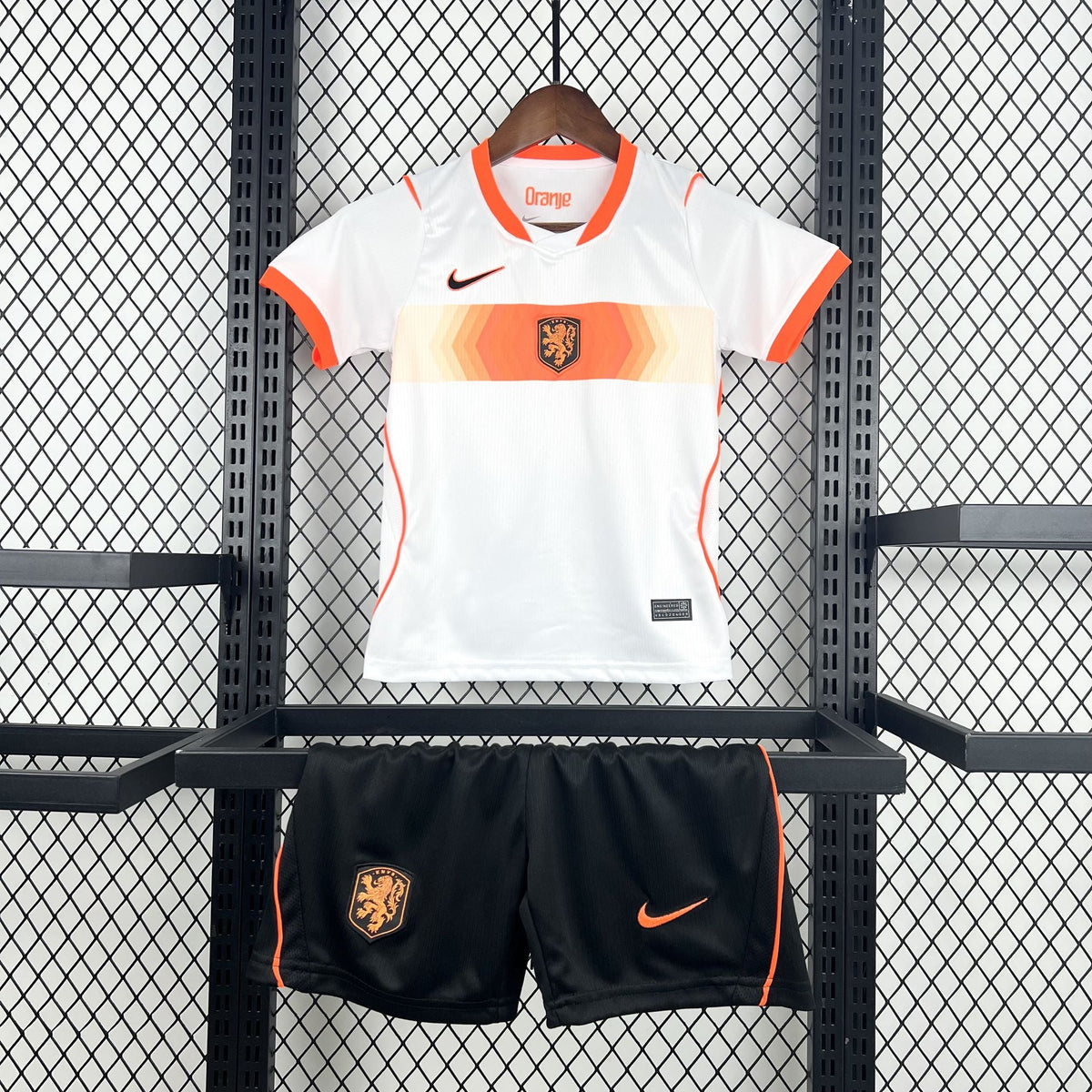 2026 Kids Netherlands Away World Cup Football Kit image 1