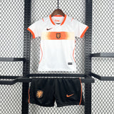 2026 Kids Netherlands Away World Cup Football Kit image 1