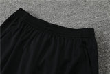 2022/2023 PSG Paris Saint-Germain Full Black Half-Pull Tracksuit