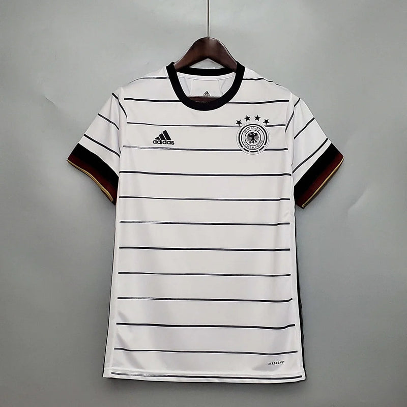 2020 Germany Home Retro Football Shirt image 1