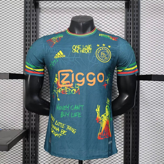2025/2026 Ajax One Love Graffiti Special Edition Player Version Football Shirt image 1