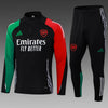 2024/2025 Arsenal Half-Pull Tracksuit Black