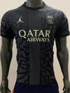 2023-24 PSG Third Player Version Soccer Jersey 2023-24 PSG Third Player Version Soccer Black