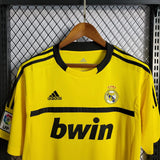 2011/2012 Real Madrid Yellow Goalkeeper Retro Football Shirt image 3