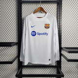 2023/2024 Barcelona Away Long Sleeve Football Shirt image 1