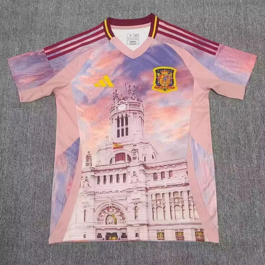 Maillot de football rose édition spéciale Espagne 24-25