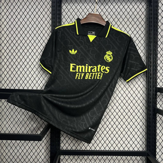 2024/2025 Real Madrid Black Neon Special Edition Football Shirt image 1