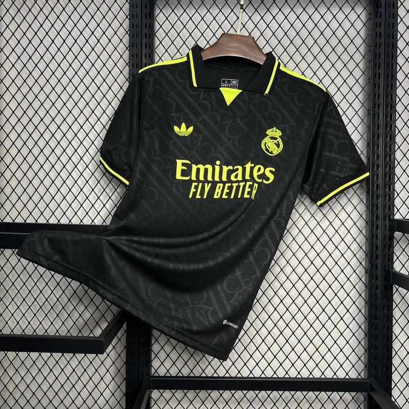 2024/2025 Real Madrid Black Neon Special Edition Football Shirt image 1