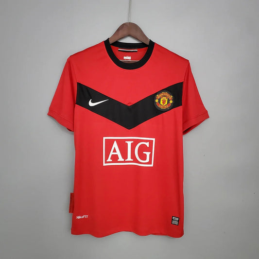 2009/2010 Manchester United Retro Home Football Shirt