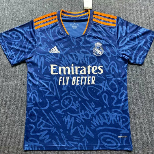 21-22 RMA Away Fans Soccer Jersey
