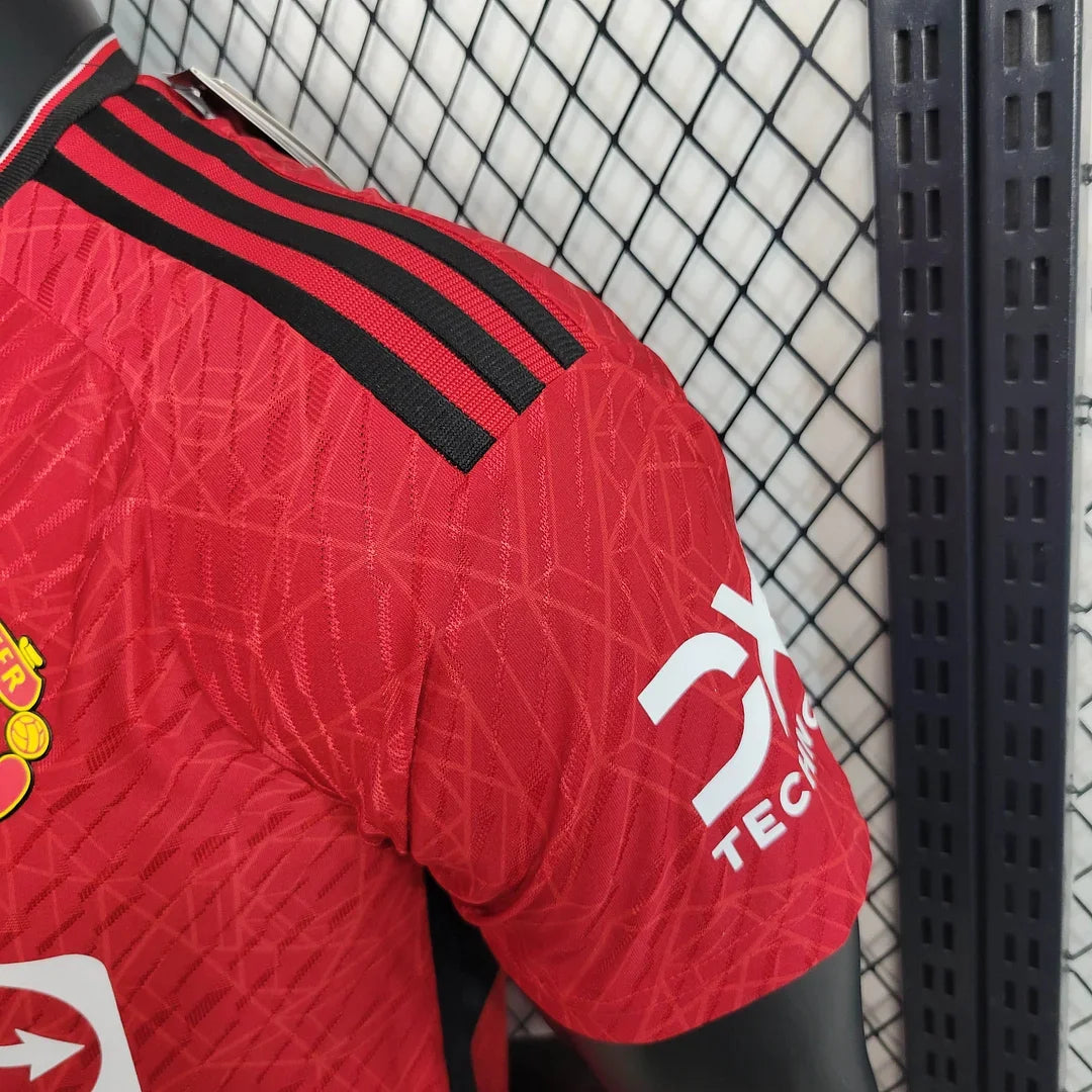 2023/2024 Manchester United Home Player Version Football Shirt