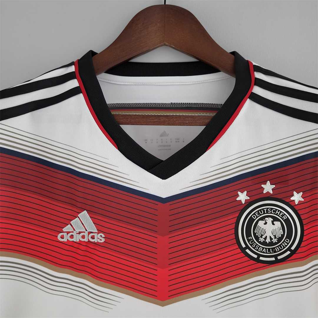 2014 Germany Home Retro Football Shirt image 4