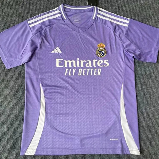 Maillot de football pour fans édition spéciale violet RMA 24-25