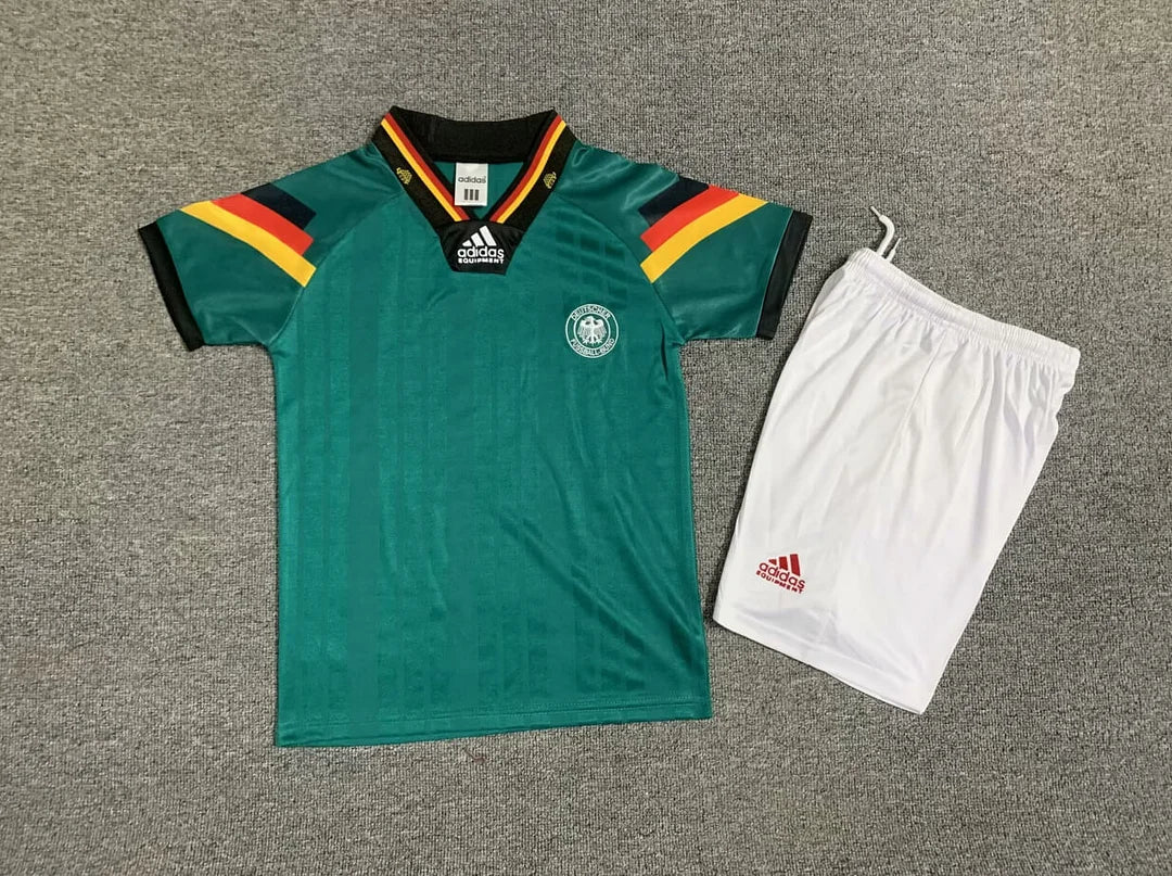 1992 Kids Germany Away Retro Football Shirt image 1