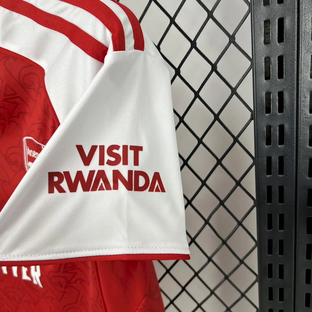 2025/2026 Kids Arsenal Home Football Shirt image 4