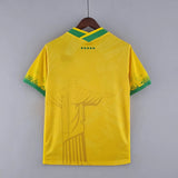 2022 Brazil Classic Yellow Football Shirt image 2