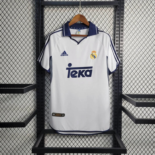 2000/2001 Real Madrid Home Retro Football Shirt image 1