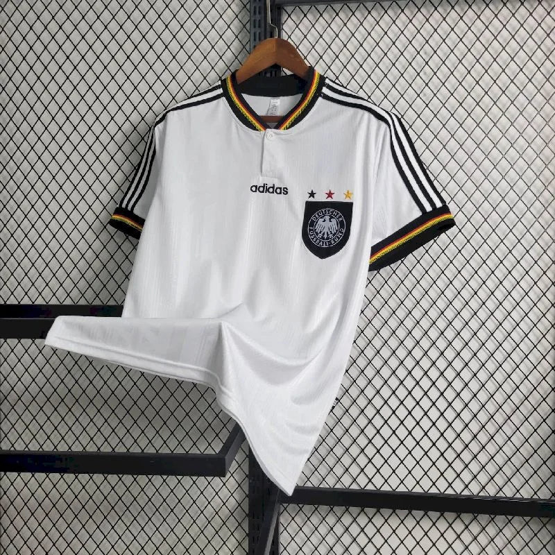 1996 Germany Home Retro Football Shirt image 4