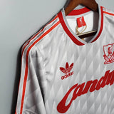 1990/1991 Retro Liverpool Away Football Shirt image 4