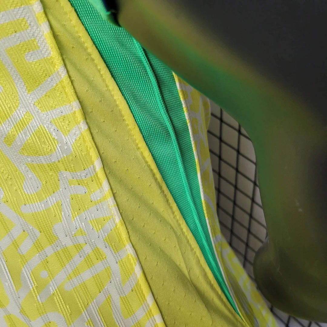 2024 Brazil Home Player Version Football Shirt image 7