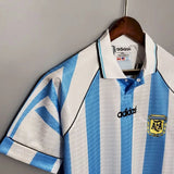 1996 Argentina Home Retro Football Shirt image 3